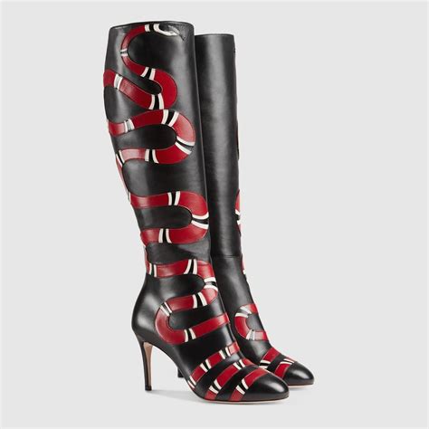 gucci boots snake|stivali gucci firmati.